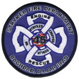 Abzeichen Fire Department Camp Stryker