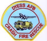 Abzeichen Fire Crash Rescue Dyess Air Force Base