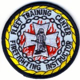 Abzeichen Firefighter Instructor Fleet Training Center