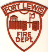 Abzeichen Fire Department Fort Lewis