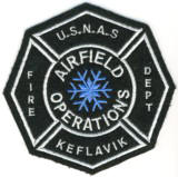Abzeichen Fire Department Keflavik