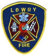 Abzeichen Fire Department Lowry Air Force Base