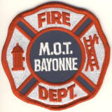 Abzeichen Fire Department M.O.T. Bayonne / New Jersey