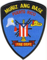 Abzeichen Fire Department Muniz Ang Base / Puerto Rico