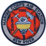 Abzeichen Fire Crash Rescue New River