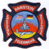 Abzeichen Fire Department Ramstein