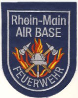 Abzeichen Fire Department Rhein-Main Air Base