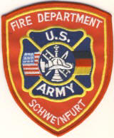 Abzeichen Fire Department Schweinfurt