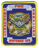 Abzeichen Fire-EMS-Services Whitheman Air Force Base