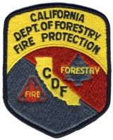 Abzeichen Californie Department of Forestry Fire Protection