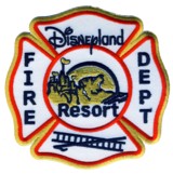 Abzeichen Fire Department Disneyland
