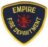Abzeichen Fire Department Empire