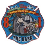 Abzeichen Fire Department Los Angeles / Station 81