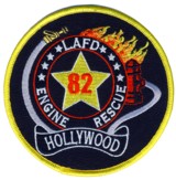 Abzeichen Fire Department Los Angeles / Station 82