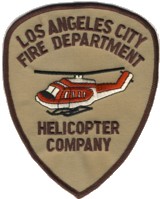 Abzeichen Fire Department Los Angeles City Helicopter Company