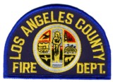 Abzeichen Fire Department Los Angeles County