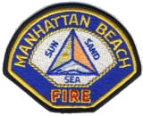 Abzeichen Fire Department Manhattan Beach