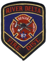 Abzeichen Fire District 87 / River Delta