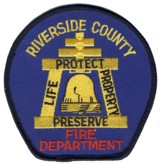 Abzeichen Fire Department Riverside County