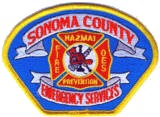 Abzeichen Fire and Emergency Services Sonoma County