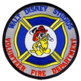 Abzeichen Fire Department Walt Disney Studios