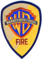 Abzeichen Fire Department Warner Bros Studios