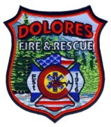 Abzeichen Fire and Rescue Dolores