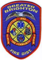 Abzeichen Fire Department Greater Brighton