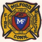 Abzeichen Fire & Rescue Milford