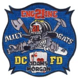 Abzeichen Fire Department District of Columbia / Engine 21