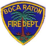 Abzeichen Fire Department Boca Raton