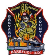 Abzeichen Engine / Rescue 86 - Brevard County