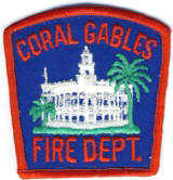 Abzeichen Fire Department Coral Gables