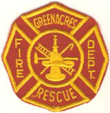 Abzeichen Fire Department Greenacres