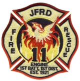 Abzeichen Fire Department City of Jacksonville / Station 11