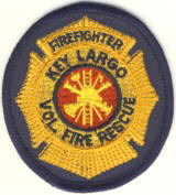 Abzeichen Volunteer Fire Department Key Largo