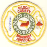 Abzeichen Emergency Service Pasco County