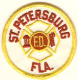 Abzeichen Fire Department St.Petersburg