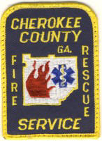 Abzeichen Fire Department Cherokee County