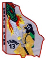 Abzeichen Fire Department DeKalb County / Company 13
