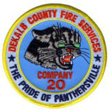 Abzeichen Fire Department DeKalb County / Company 20