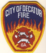 Abzeichen Fire Department City of Decatur