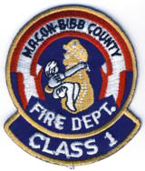 Abzeichen Fire Department Macon Bibb County