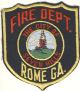 Abzeichen Fire Department Rome