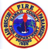Abzeichen Fire Department Hawaii County