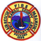 Abzeichen Fire Department Hawaii County