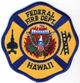 Abzeichen Federal Fire Department of Hawaii