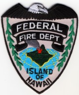 Abzeichen Federal Fire Department Island of Hawaii
