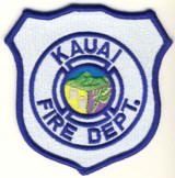 Abzeichen Fire Department Kauai