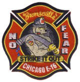 Abzeichen Fire Department Chicago / Engine Company 16